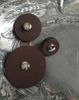 Leather Pedestal Buttons