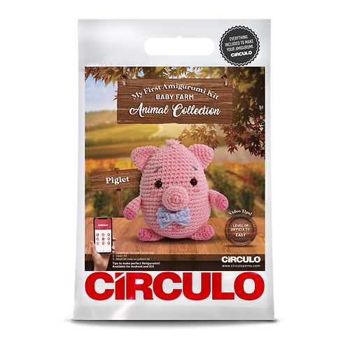 Amigurumi Kit Farm - 04 Piglet