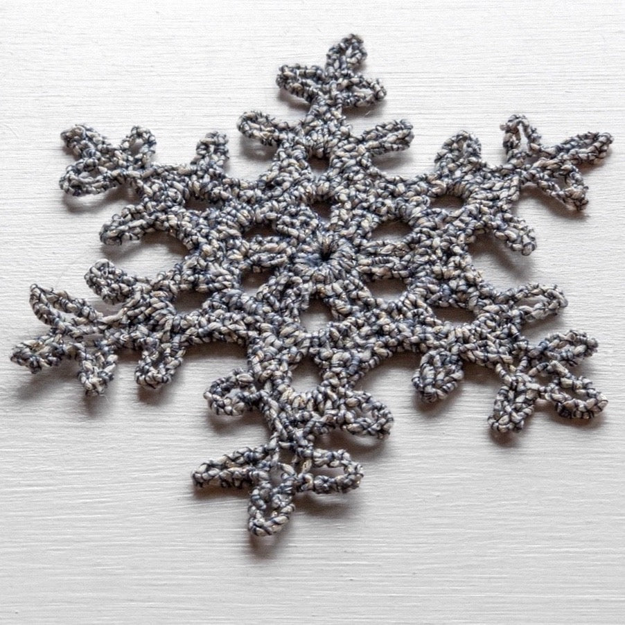 Crocheted Snowflake Monday 11/16 from 6-8 pm