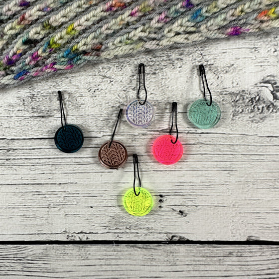 Knit Round Stitch Marker Collection
