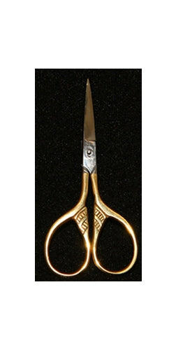 Feather Scissors Gold 3.5"