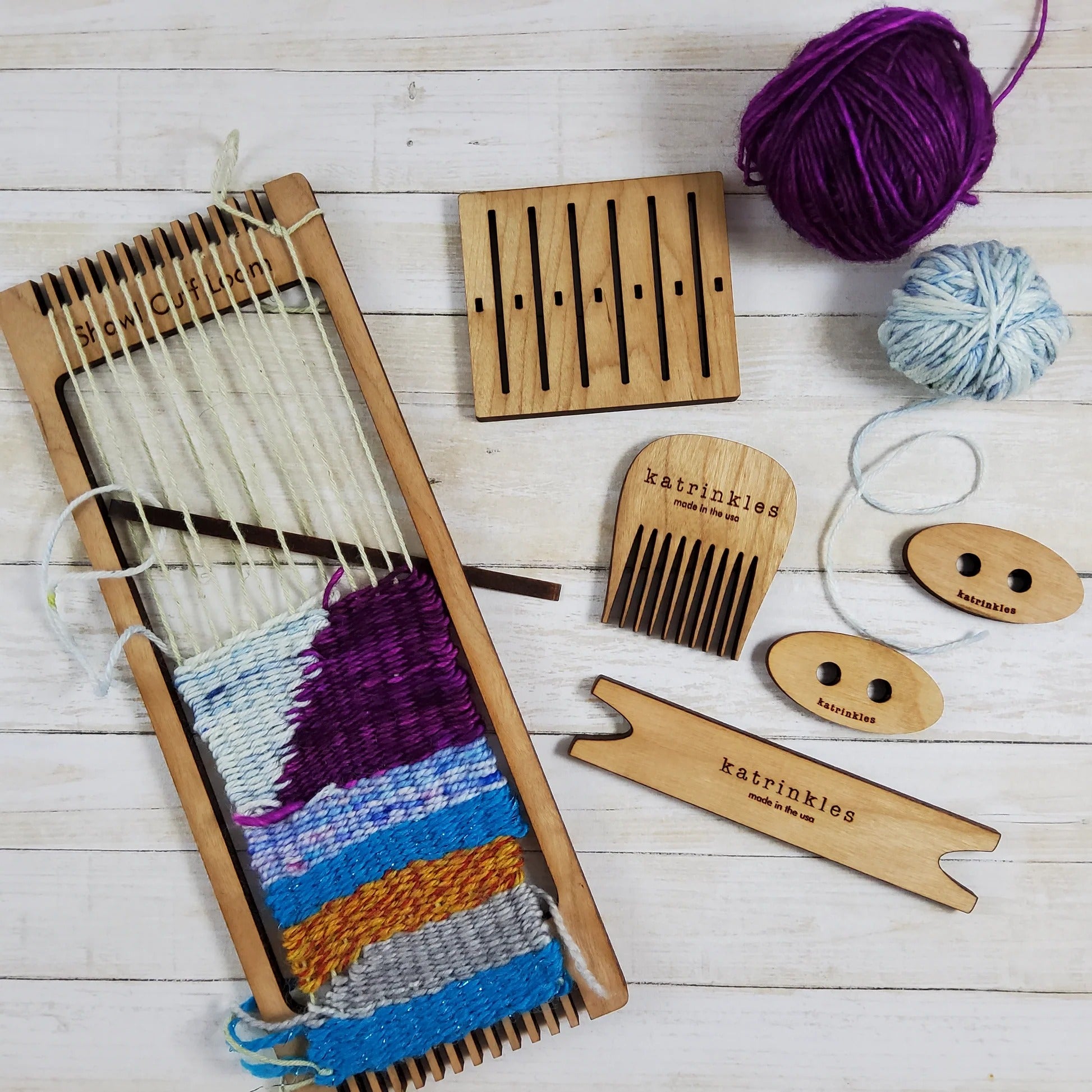 Shawl Cuff and Bracelet Loom
