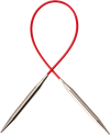 Knit RED 9" (23 cm) Circular Needle