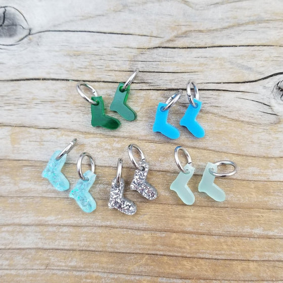 Tiny Sock Stitch Markers