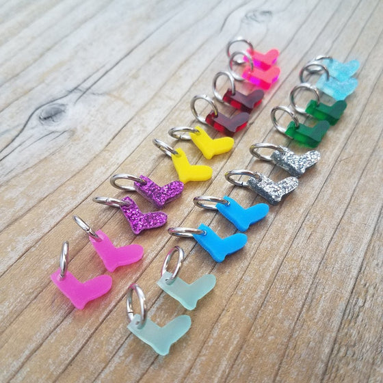 Tiny Sock Stitch Markers