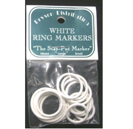 Ring Markers - White
